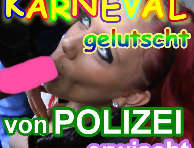 3 schwä**e im Kölner Karneval - Fast von der POLIZEI erwischt