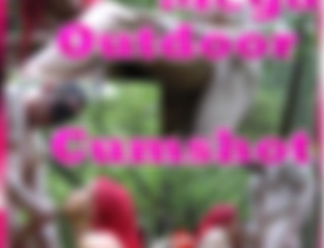AmyRed's Porno Video: Outdoor Fun mit MEGA-Cum***t